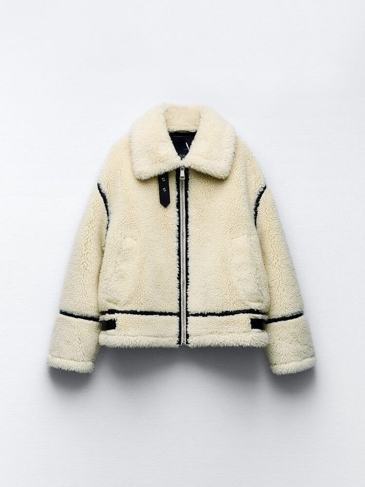 ScandiWear - Zima Fleece Teddy Kurtka