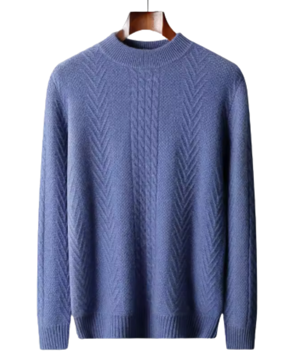 Mizar | Wzorzysty sweter kaszmirowy