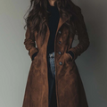 Teresa | Vintage semsket trenchcoat
