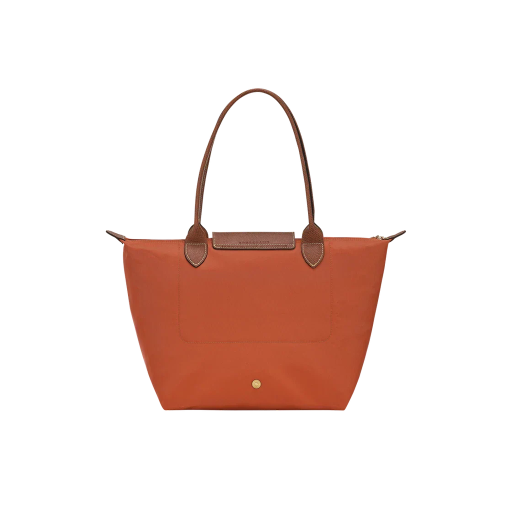 Longchamp - stor Le Pliage Tote, mursteinKolort