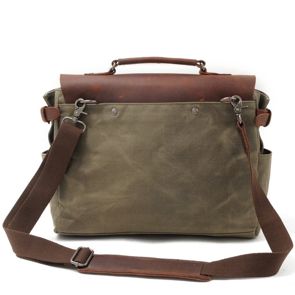 Alexander - Vintage-Styl Canvas Crossbody Messenger Torba