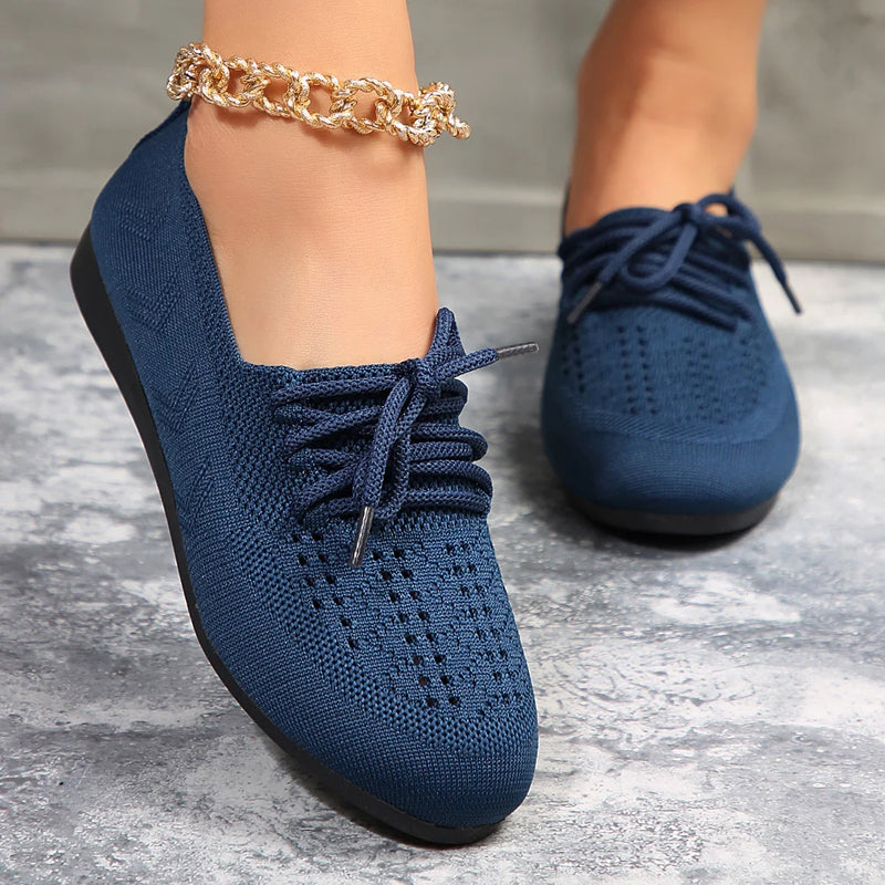 Casualowy Mesh Flate Buty
