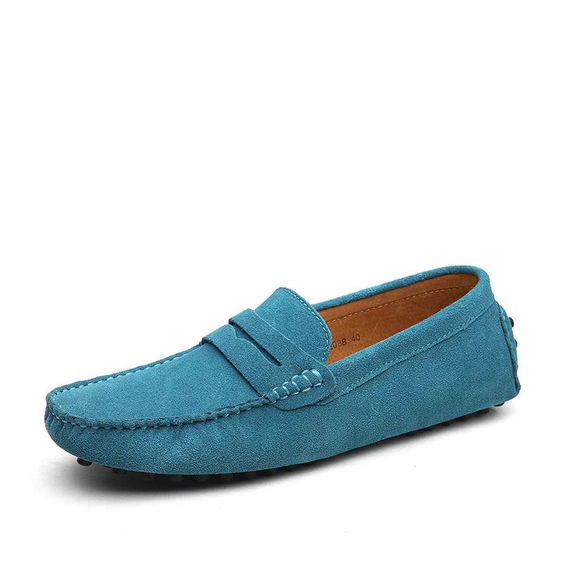Casual | Zamszowe mokasyny
