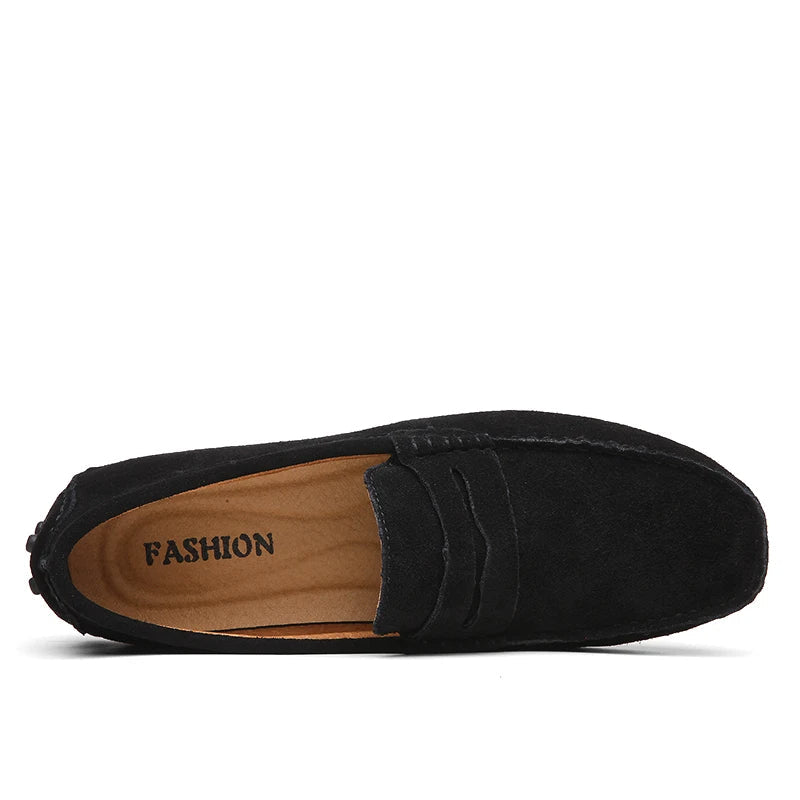 Casual | Zamszowe mokasyny