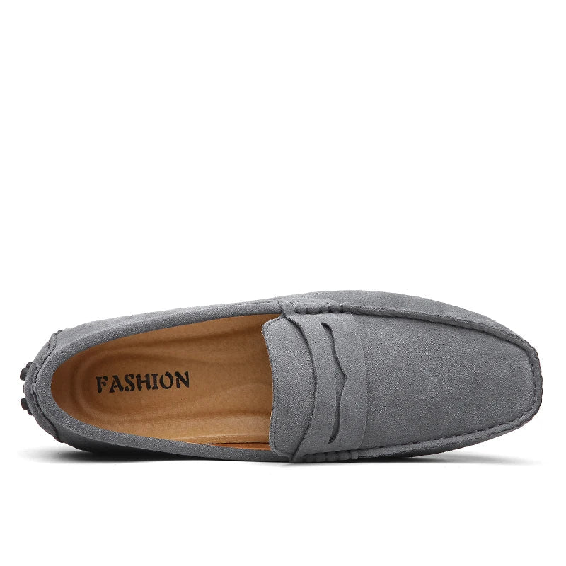 Casual | Zamszowe mokasyny