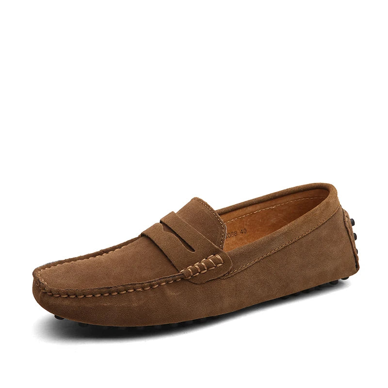 Casual | Zamszowe mokasyny