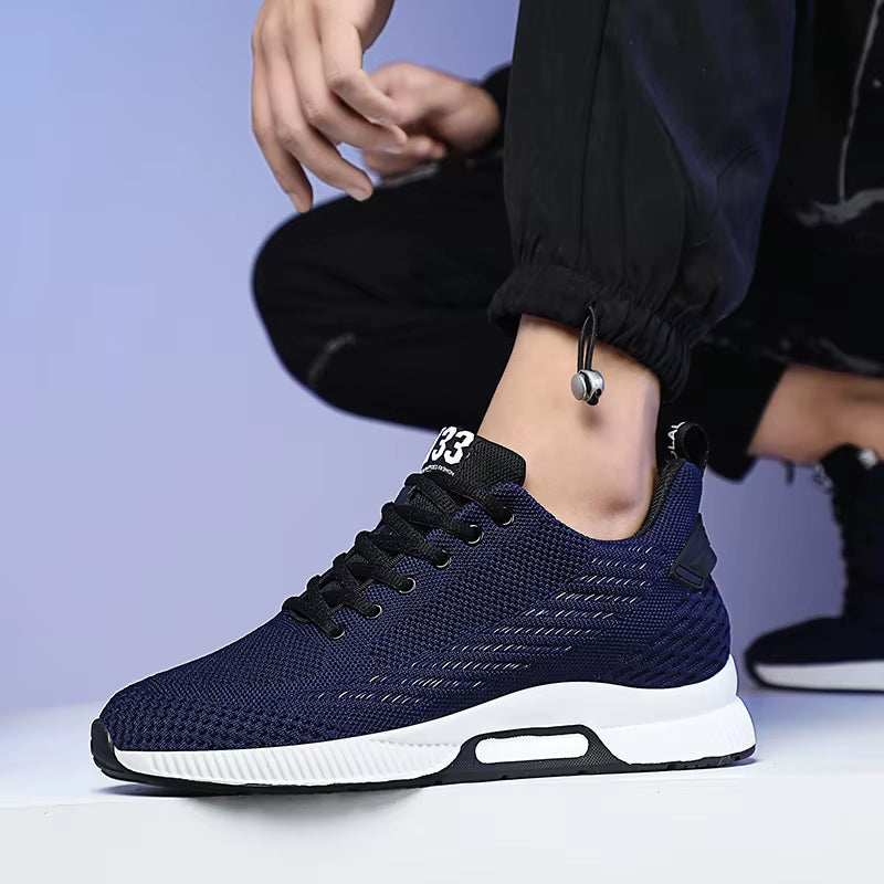 Høye sneakersyyy dla mężczyzn – Skjult HæLenlegg Øker Høyden z 6 cm