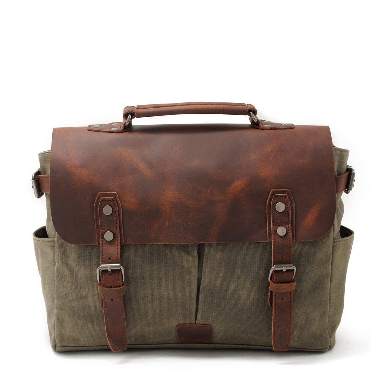 Alexander - Vintage-Styl Canvas Crossbody Messenger Torba