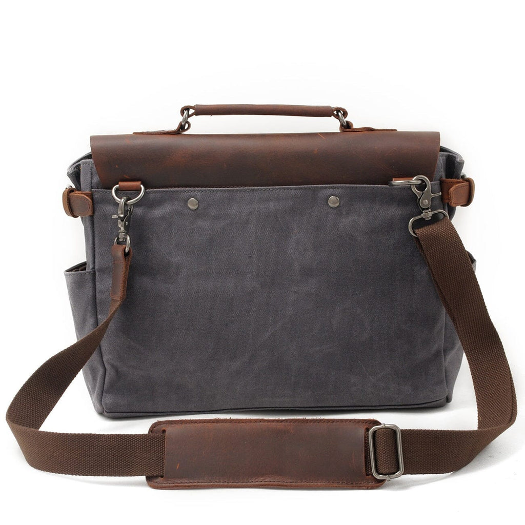 Alexander - Vintage-Styl Canvas Crossbody Messenger Torba