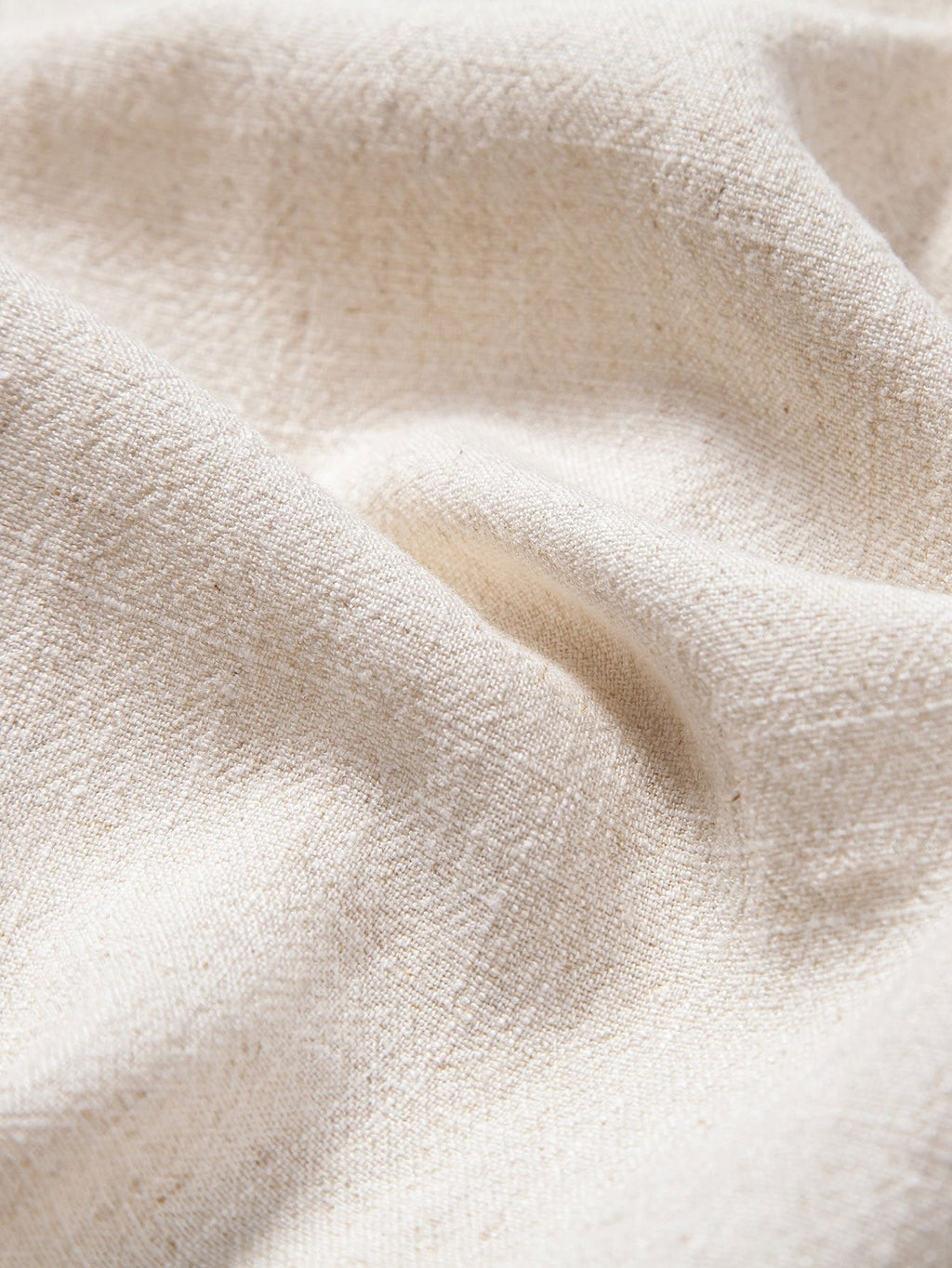 Dekolt w serek koszula z Len w rayon-blanding w rettskårne LenSpodnie