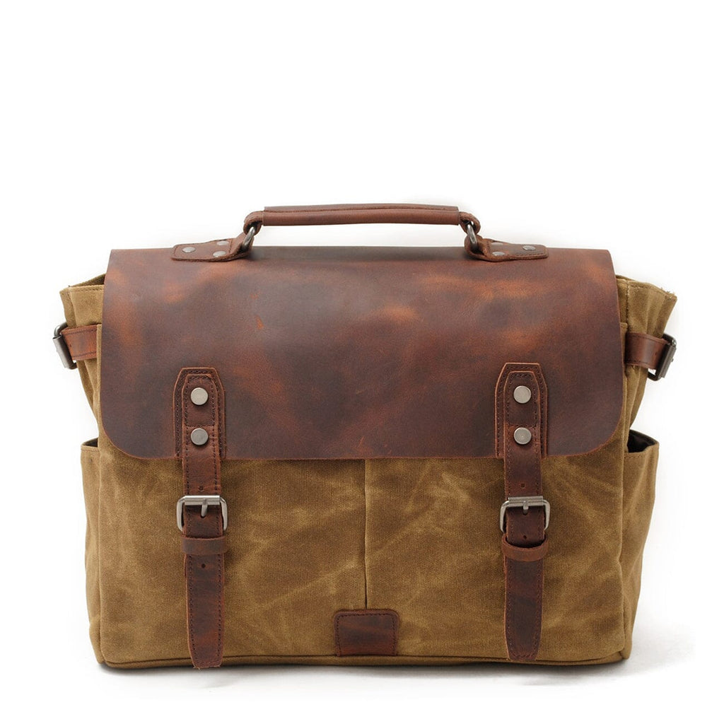 Alexander - Vintage-Styl Canvas Crossbody Messenger Torba