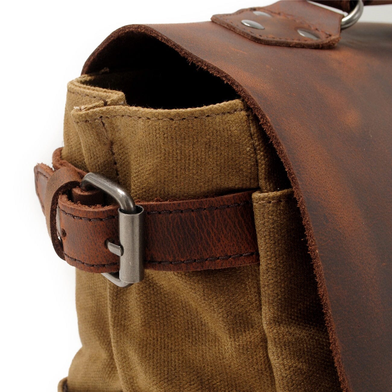 Alexander - Vintage-Styl Canvas Crossbody Messenger Torba