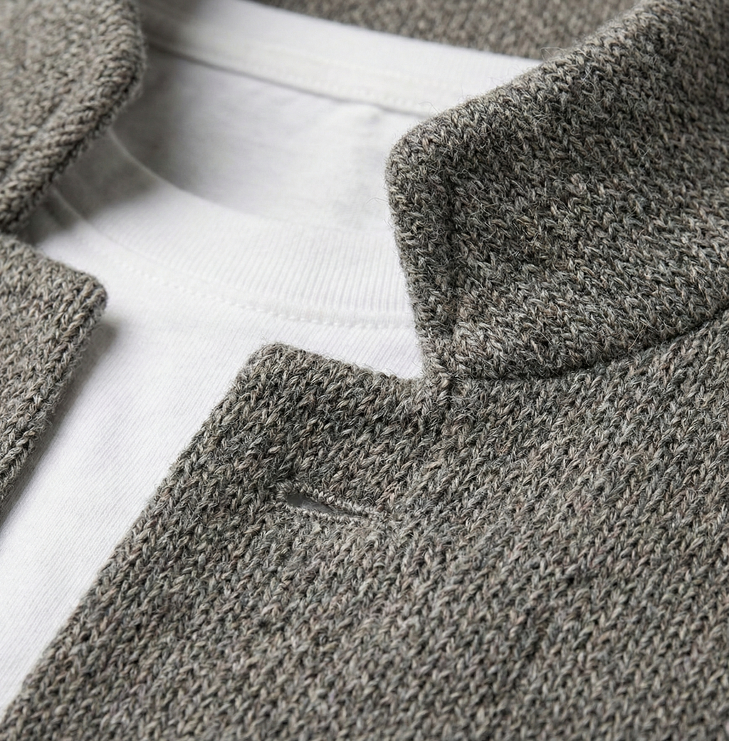 Jonas | Nowoczesny Dzianinowy Blazer