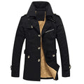 Elegancki vattert trenchcoat